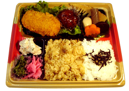 隅田川弁当 甘エビのクリームコロッケ