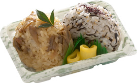 鶏めし、ひじきおにぎりコンビパック 2個